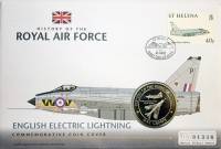 (2008) Монета Гибралтар 2008 год 1 крона "Royal Air Force"   Буклет с маркой